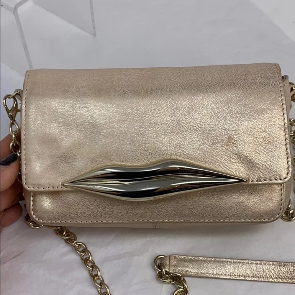 Diane Von Furstenberg DVF Carolina Lips Crossbody